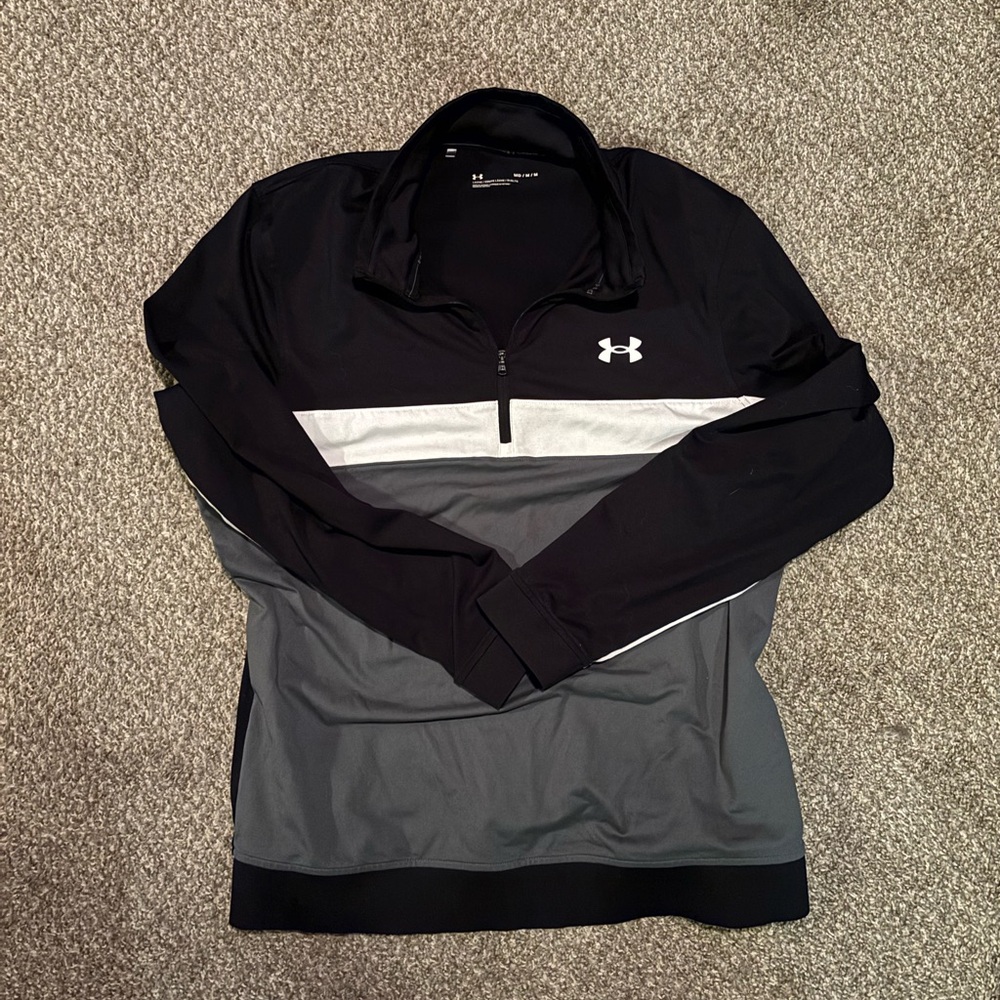Under Armour Men's Black and Gray Lightweight Jacket